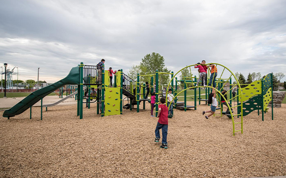 Overview of Stanley Knowles School Playground