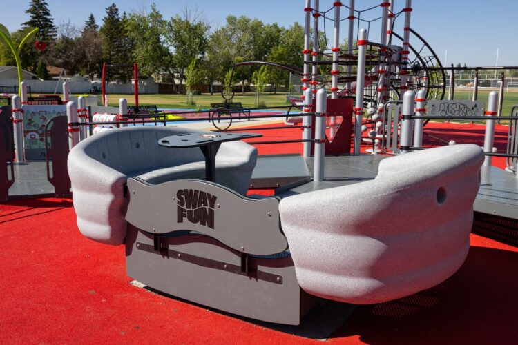 Gray Sway Fun® Glider.