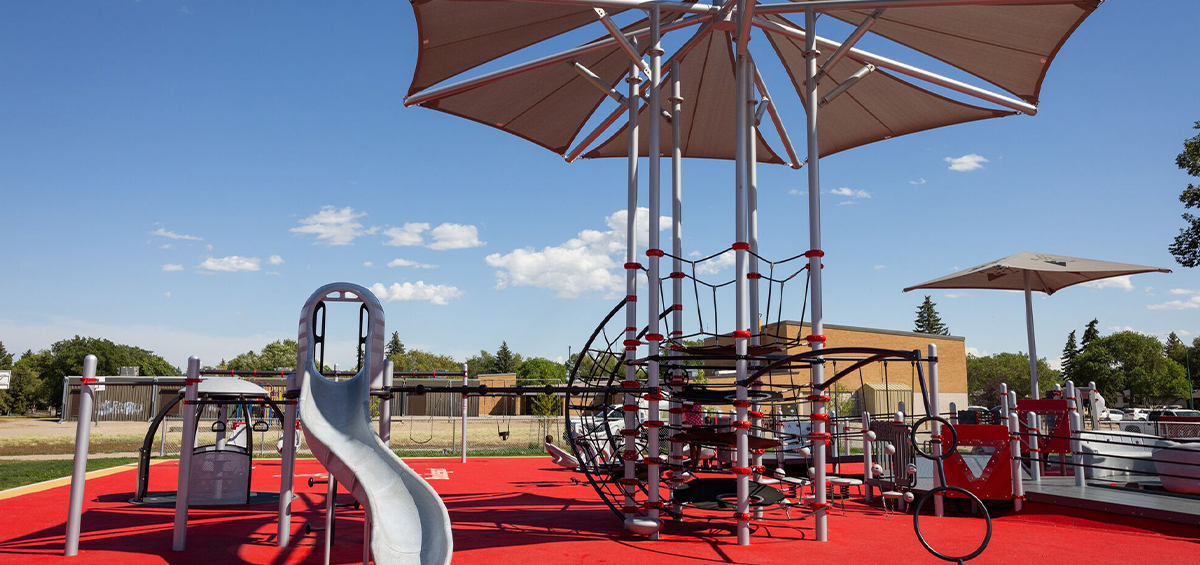Overview of Glencairn Neighbourhood Recreation Centre Playground