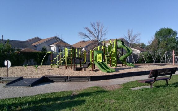 view of playground at Prairie Rose School