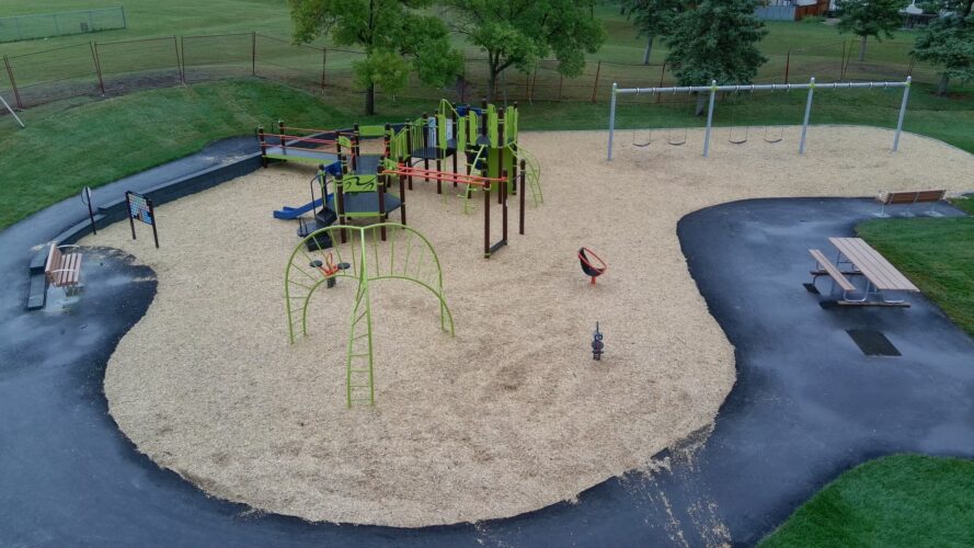 Andrew Mynarski VC Park Playground in Winnepeg.