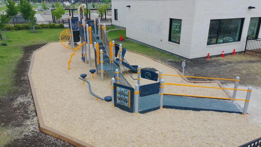 K-2 Playground Structure at Bison Run School